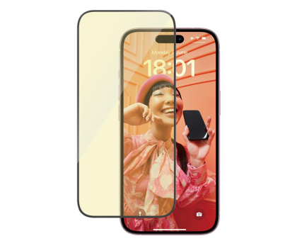 Szkło i folia ochronna PANZERGLASS Ultra-Wide Fit (EyeCare Protection) do iPhone 15 5711724028137